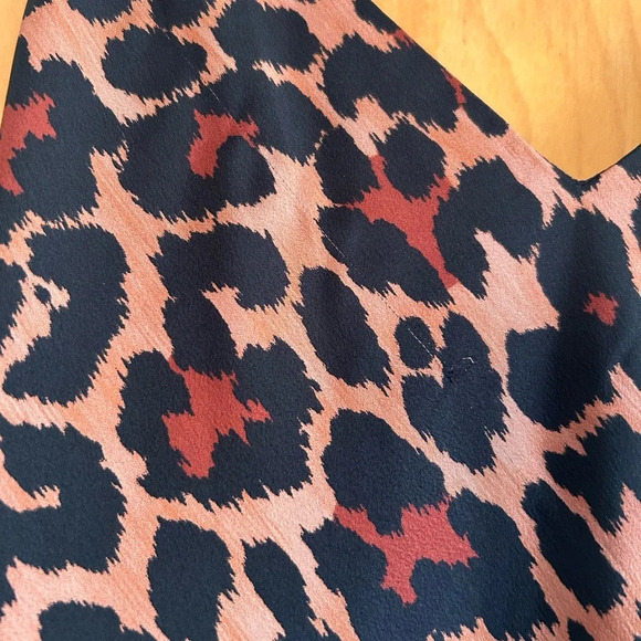 NWT J CREW LEOPARD SLIP DRESS - Picture 6 of 8